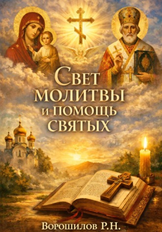 Обложка книги «Свет молитвы и помощь святых»