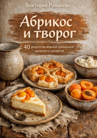 Обложка книги «Абрикос и творог: 40 рецептов нежной домашней выпечки и десертов»