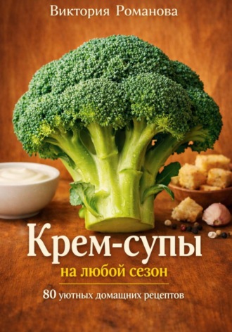 Обложка книги «Крем-супы на любой сезон: 80 уютных домашних рецептов»
