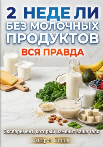Обложка книги «2 недели без молочных продуктов: вся правда»
