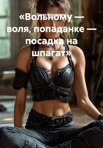 Обложка книги «Вольному — воля, попаданке — посадка на шпагат»