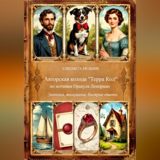 Обложка книги «Авторская колода "Терра Код" по мотивам Оракула Ленорман Значения, толкование, быстрые ответы»