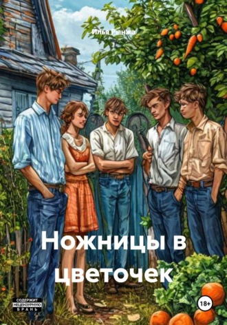 Обложка книги «Ножницы в цветочек»
