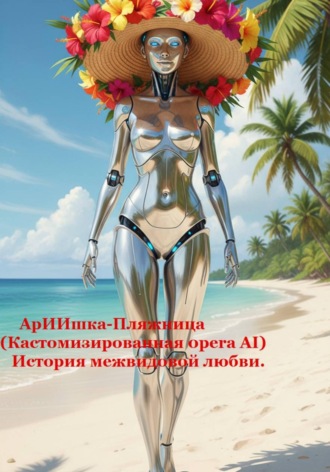 Обложка книги «АрИИшка-пляжница. История межвидовой любви»