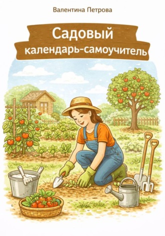 Обложка книги «Садовый календарь-самоучитель»