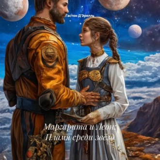 Обложка книги «Маргарита и Леон: Пламя среди звёзд»