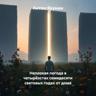 Обложка книги «Неплохая погода в четырёхстах семидесяти световых годах от дома»