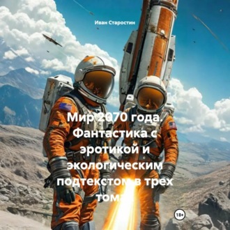 Обложка книги «Мир 2070 года. Фантастика с эротикой и экологическим подтекстом в трех томах»