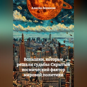 Обложка книги «Вспышки, которые решали судьбы: Скрытый космический фактор мировой политики»