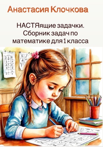 Обложка книги «НАСТЯящие задачки. Сборник задач по математике для 1 класса»