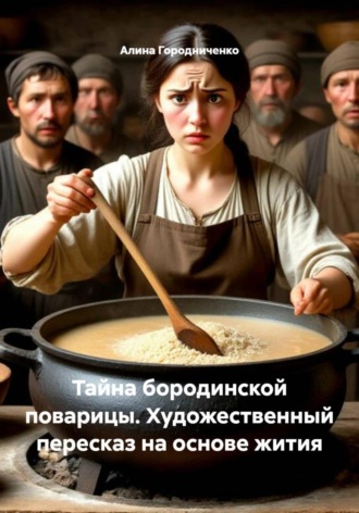 Обложка книги «Тайна бородинской поварицы. Художественный пересказ на основе жития»