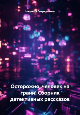 Обложка книги «Осторожно, человек на грани! Сборник детективных рассказов»