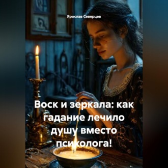 Обложка книги «Воск и зеркала: как гадание лечило душу вместо психолога!»