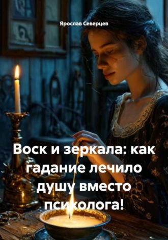 Обложка книги «Воск и зеркала: как гадание лечило душу вместо психолога!»