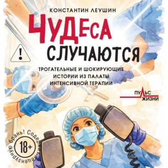 Обложка книги «Чудеса случаются. Трогательные и шокирующие истории из палаты интенсивной терапии»
