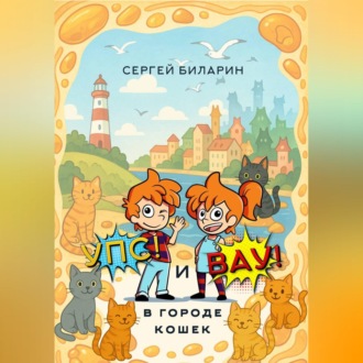 Обложка книги ««Упс» и «Вау» в городе кошек»