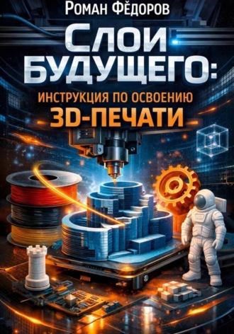 Обложка книги «Слои будущего: инструкция по освоению 3D-печати»