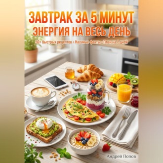 Обложка книги «Завтрак за 5 минут: энергия на весь день»