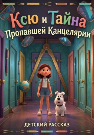 Обложка книги «Ксю и Тайна Пропавшей Канцелярии»
