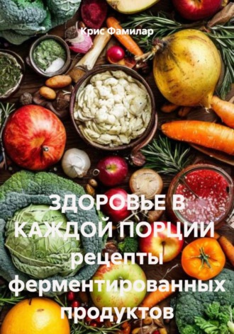 Обложка книги «Здоровье в каждой порции. Рецепты ферментированных продуктов»