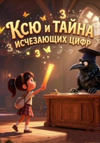 Обложка книги «Ксю и тайна исчезающих цифр»