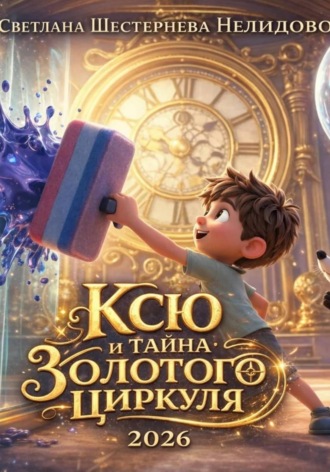 Обложка книги «Ксю и тайна Золотого циркуля»