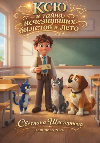 Обложка книги «Ксю и тайна исчезнувших билетов в лето»