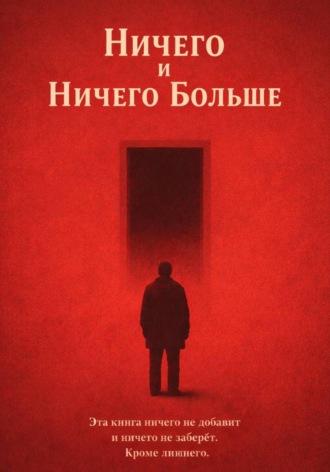 Обложка книги «Ничего и Ничего Больше»