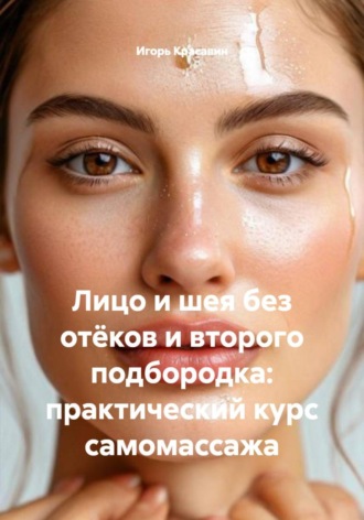 Обложка книги «Лицо и шея без отёков и второго подбородка: практический курс самомассажа»