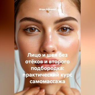 Обложка книги «Лицо и шея без отёков и второго подбородка: практический курс самомассажа»