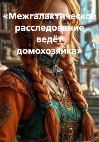 Обложка книги «Межгалактическое расследование ведёт домохозяйка»