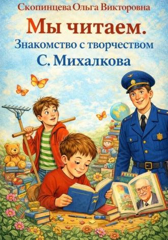 Обложка книги «Мы читаем. Знакомство с творчеством Сергея Владимировича Михалкова»