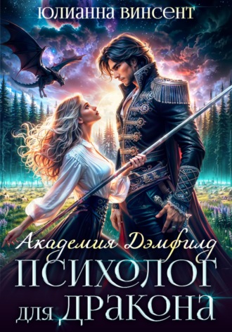 Обложка книги «Психолог для дракона. Академия Дэмфилд»