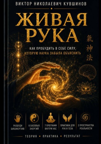 Обложка книги «Живая рука. Техника гипноза без единого слова»