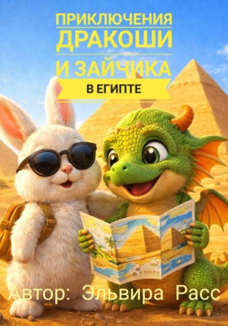 Обложка книги «Приключения Дракоши и зайчика в Египте»