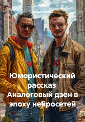 Обложка книги «Юмористический рассказ Аналоговый дзен в эпоху нейросетей»