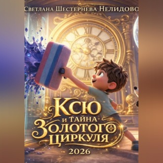Обложка книги «Ксю и Тайна Золотого Циркуля»