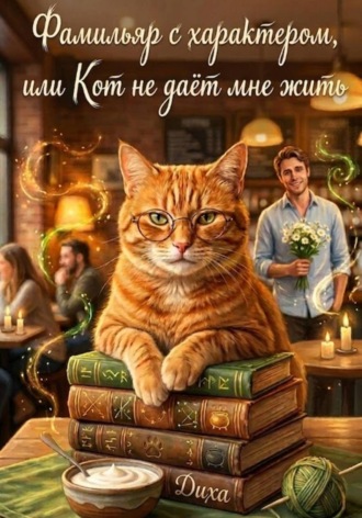 Обложка книги «Фамильяр с характером, или Кот не даёт мне жить»