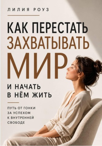 Обложка книги «Как перестать захватывать мир и начать в нём жить.Путь от гонки за успехом к внутренней свободе»
