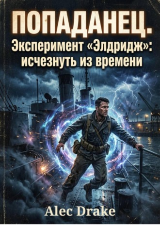 Обложка книги «Попаданец. Эксперимент «Элдридж»: исчезнуть из времени»