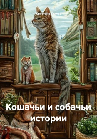 Обложка книги «Кошачьи и собачьи истории»