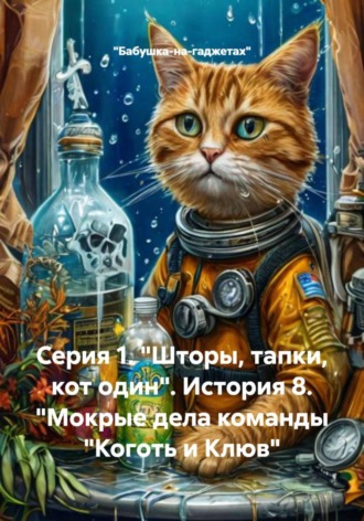 Обложка книги «Шторы, тапки, кот один. Серия 1. История 8. Мокрые дела команды "Коготь и Клюв"»