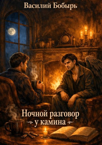 Обложка книги «Ночной разговор у камина»