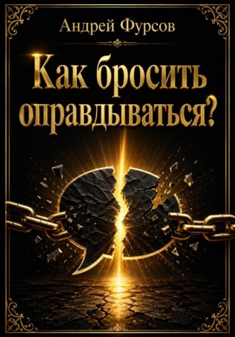 Обложка книги «Как бросить оправдываться?»
