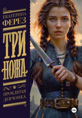 Обложка книги «Три ножа — проклятая девчонка»