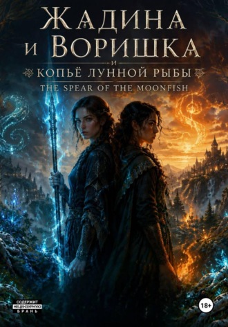 Обложка книги «Жадина и Воришка. Копьё Лунной рыбы»