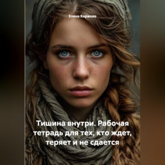 Обложка книги «Тишина внутри. Рабочая тетрадь для тех, кто ждет, теряет и не сдается»