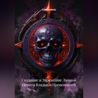 Обложка книги «Создание и Заряжение Личной Печати Владыки Преисподней»