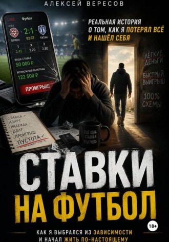 Обложка книги «Ставки на футбол»