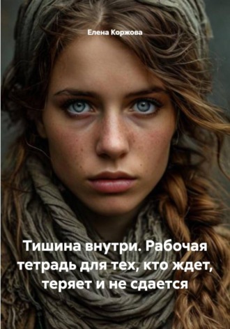 Обложка книги «Тишина внутри. Рабочая тетрадь для тех, кто ждет, теряет и не сдается»